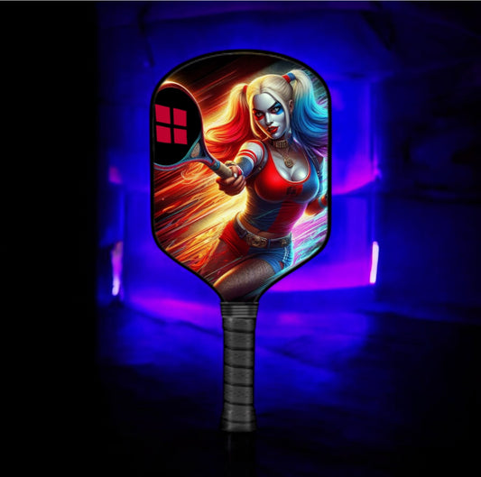 Harley Quinn Pickleball - Pickleball Paddle