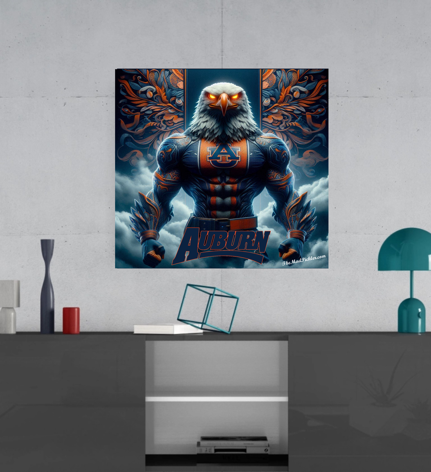 Auburn - Special Edition Eagle  - Ready To Hang  Canvas Hi-Res Wall Artwork