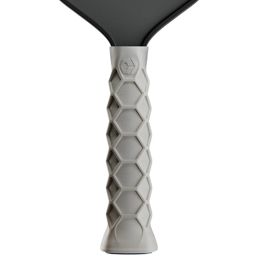 Hesacore Pickleball Elongated Grip 6in Regular Fit White