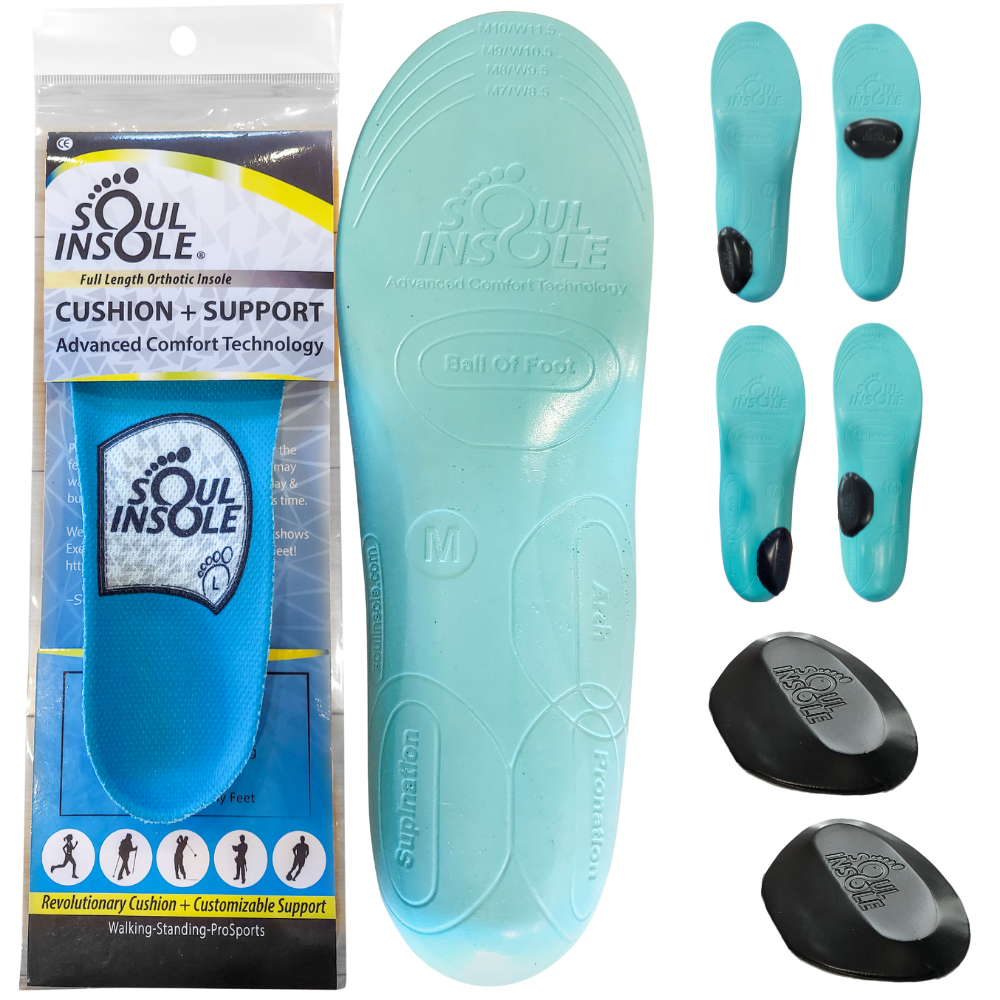Instant Custom Soft Orthotic Shoe Insoles