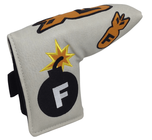 F-Bomb Embroidered Blade Putter Cover by ReadyGOLF