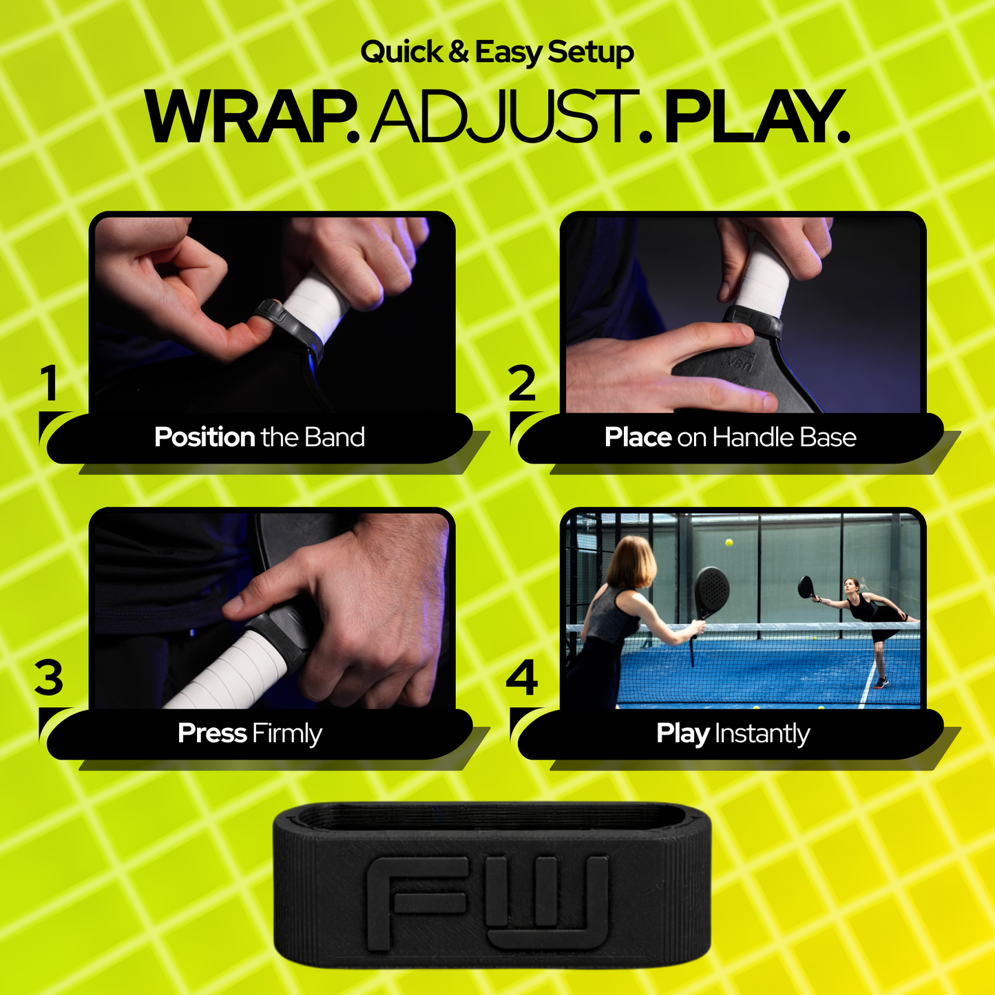 Flick Weight ReFlex Bands – 3 Pack (3g, 6g, 9g)