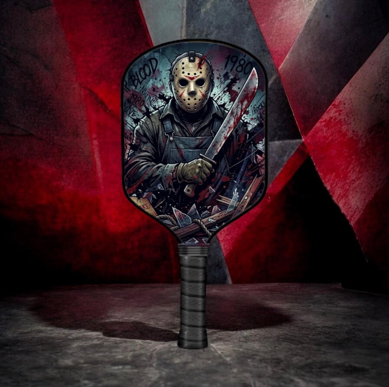 Friday The 13th - Jason Voorhees Pickleball Paddle 
