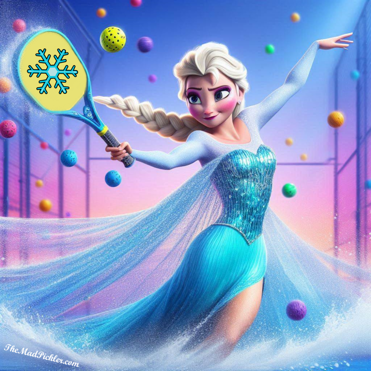 Elsa - Frozen - Canvas Hi-Res Wall Artwork