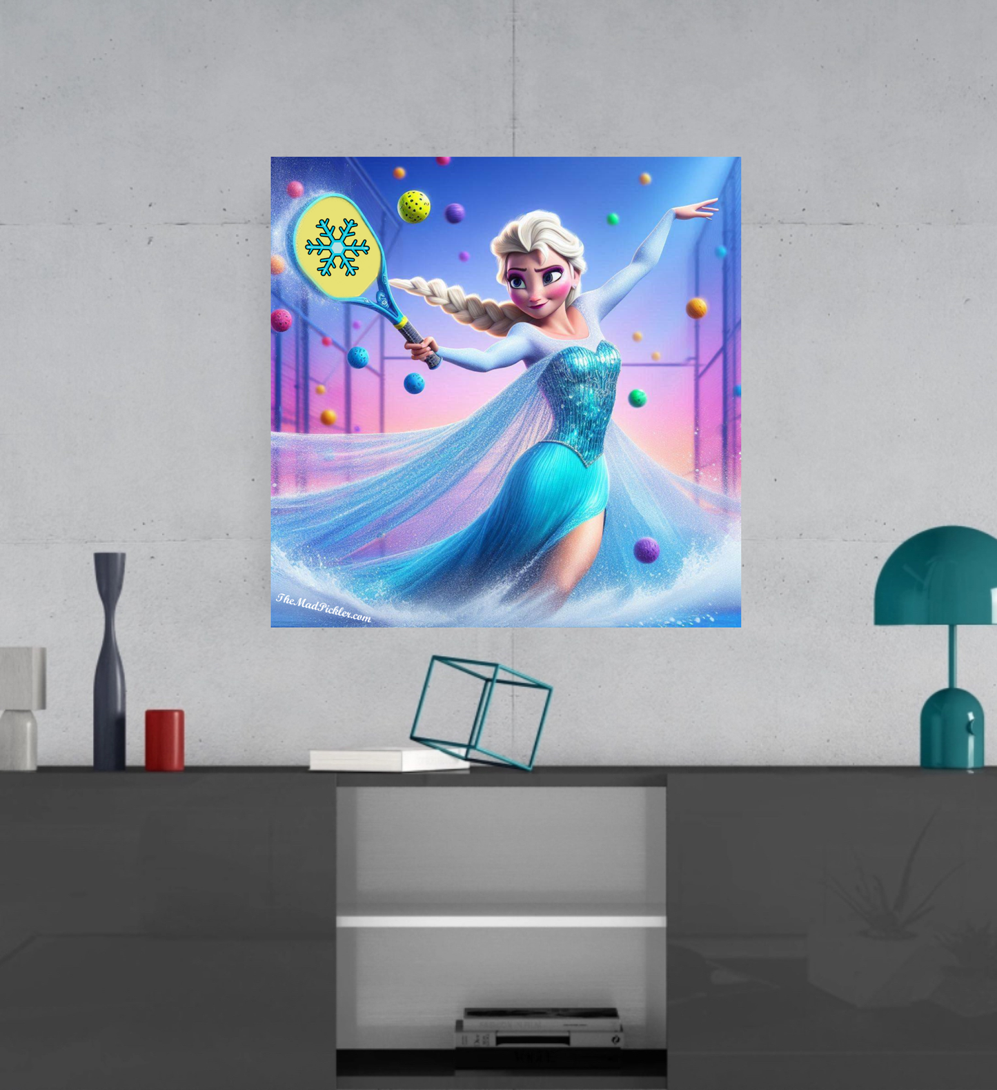 Elsa - Frozen - Canvas Hi-Res Wall Artwork