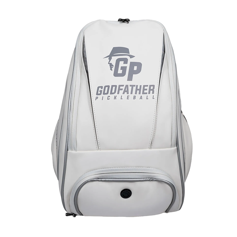 Leather Pickleball Bag - The Godfather Luxury Court Bag