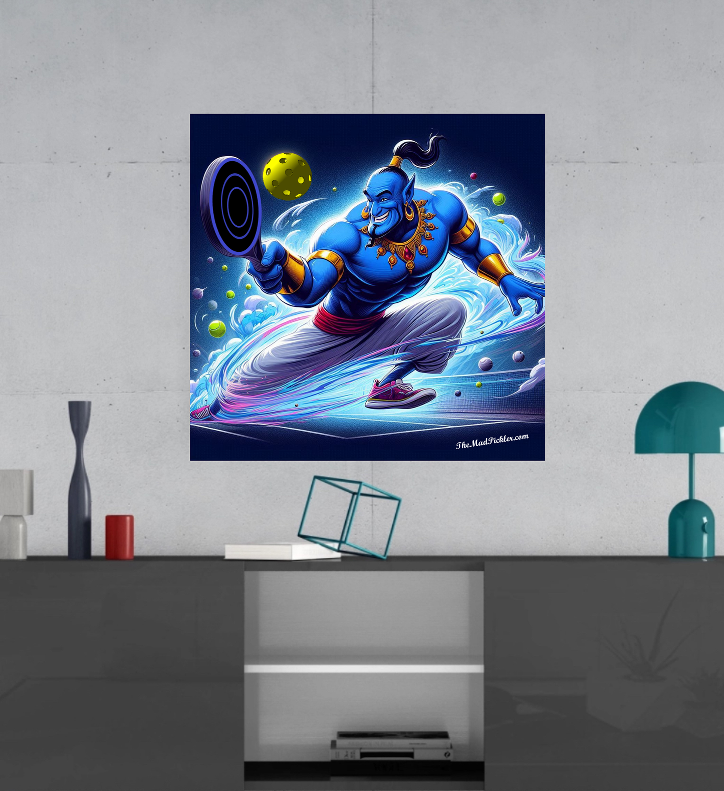 Aladdin - Genie -  Ready To Hang  Canvas Hi-Res Wall Artwork