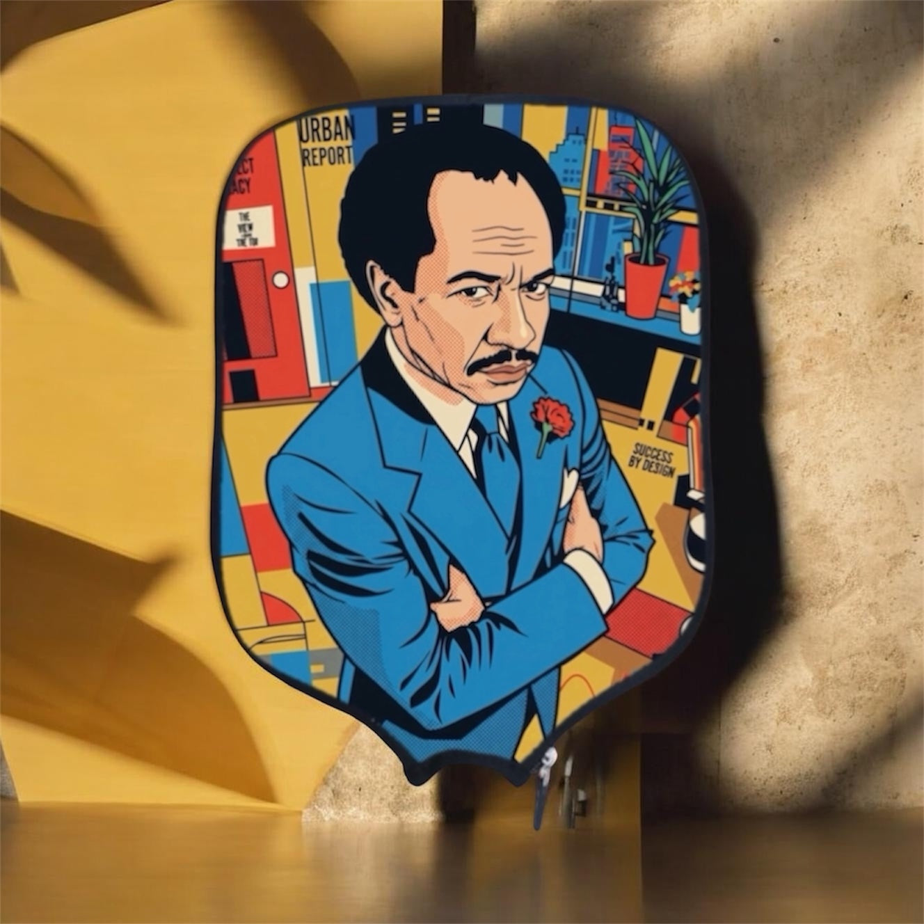 George Jefferson - Icons - Pickleball Paddle Cover