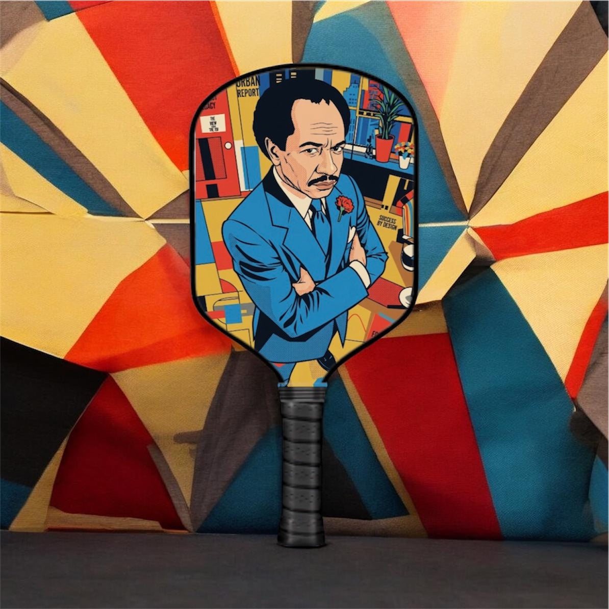 George Jefferson - TV Icons - Pickleball Paddle