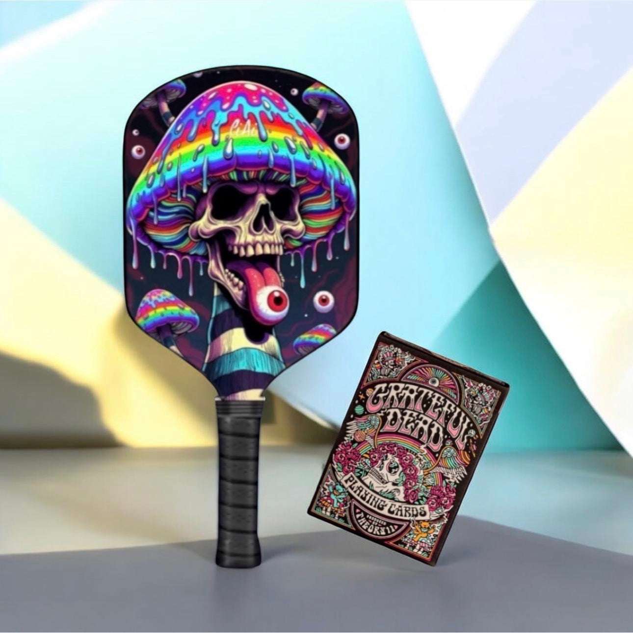 Grateful Dead Drops - Mystic Mushroom- Collector's Edition Pickleball Paddle