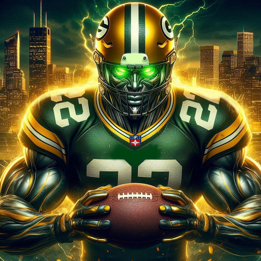 Green Bay Packers - Canvas Hi-Res Wall Artwork