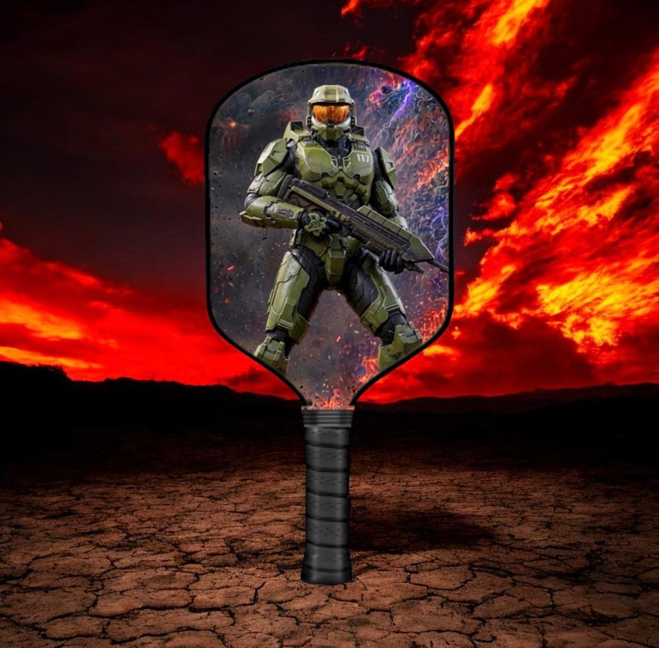 Halo - Master Chief- Pickleball Paddle