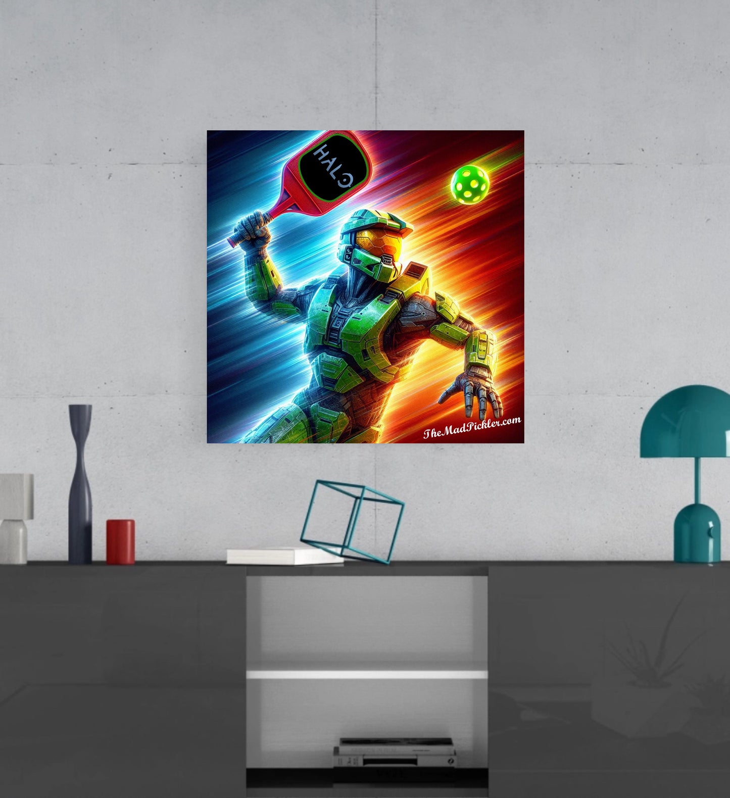 Halo - Master Chief -  Ready To Hang  Canvas Hi-Res Wall Artwork