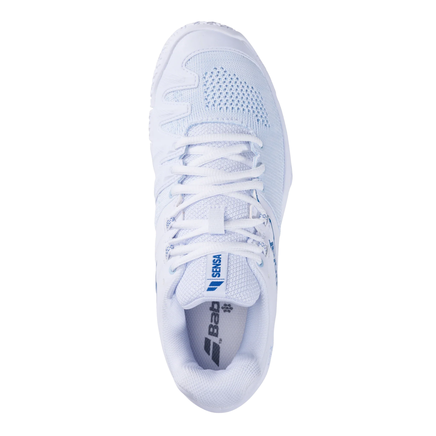 Babolat Sensa White/ Cool Blue Women Shoes