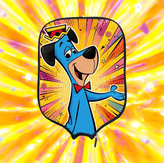 Huckleberry Hound - Pickleball Paddle Cover 