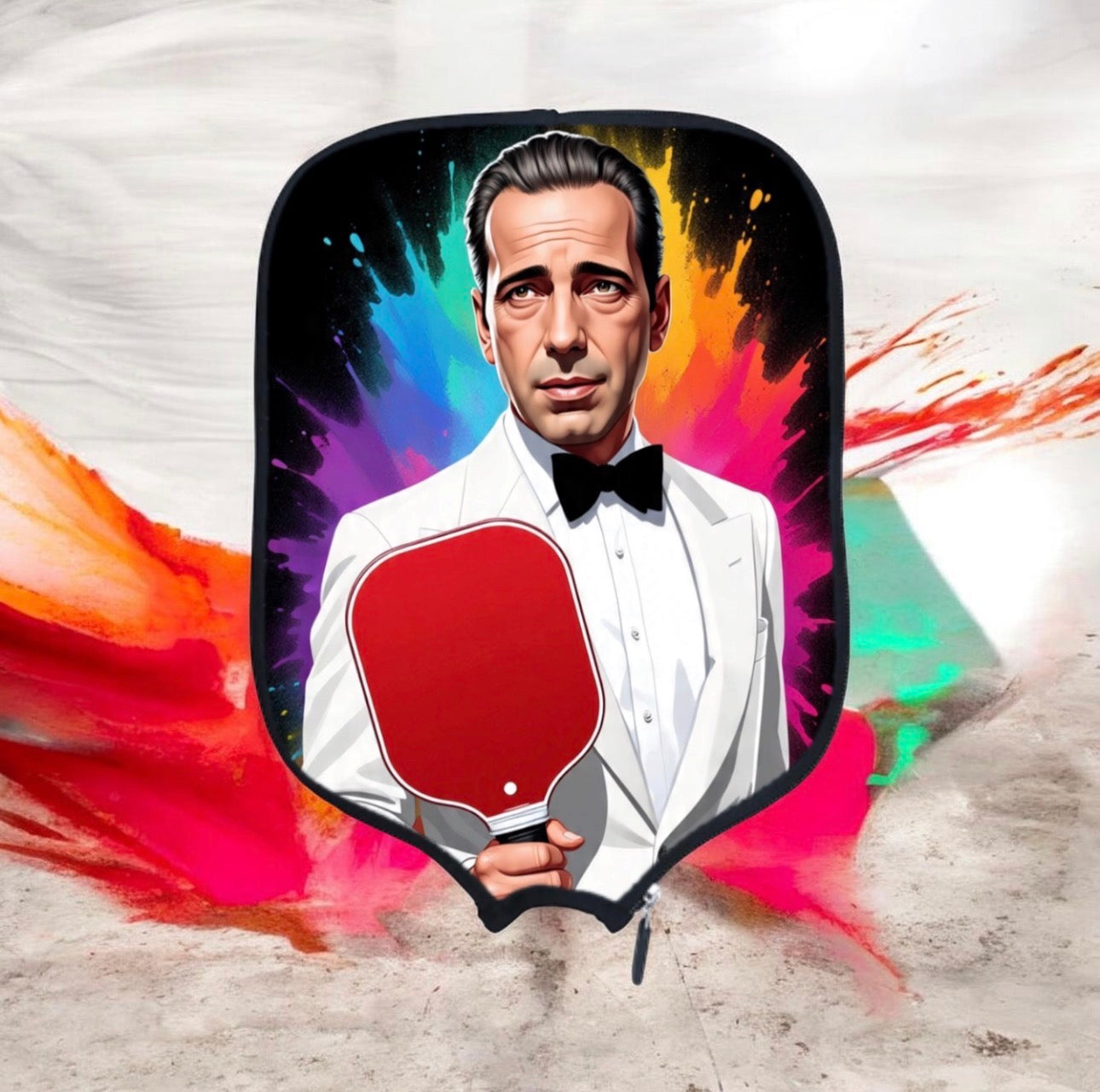Humphrey Bogart - Casablanca - Pickleball Paddle Cover