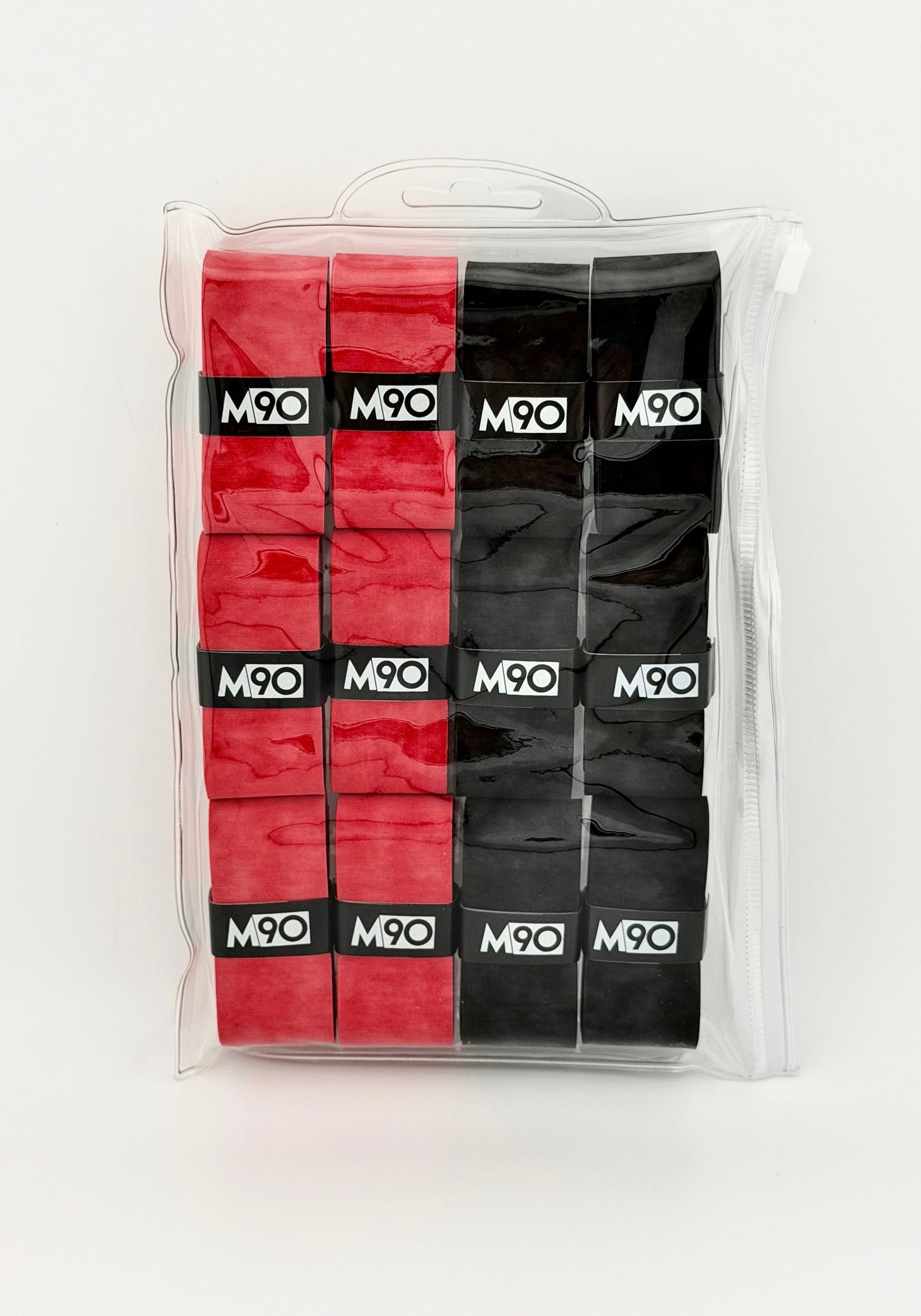 MaxAbsorb Overgrip - 12 Pack - Black & Red