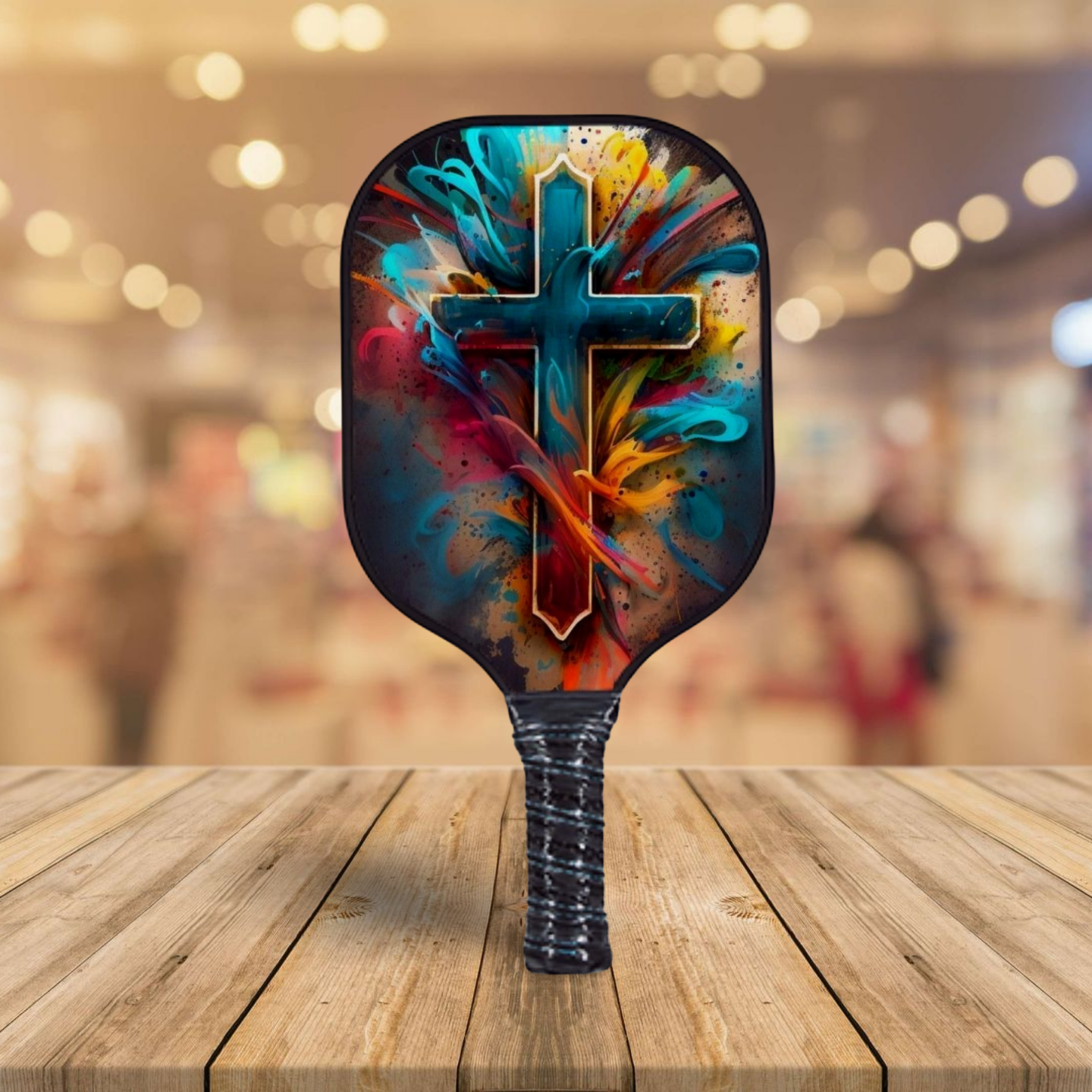 Cross Abstract - Pickleball Paddle