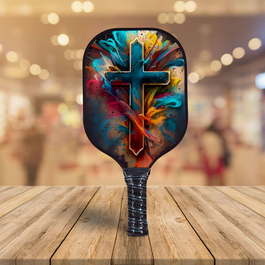 Cross Abstract - Pickleball Paddle