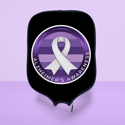Alzheimer's Awareness - Pickleball Paddle Cover