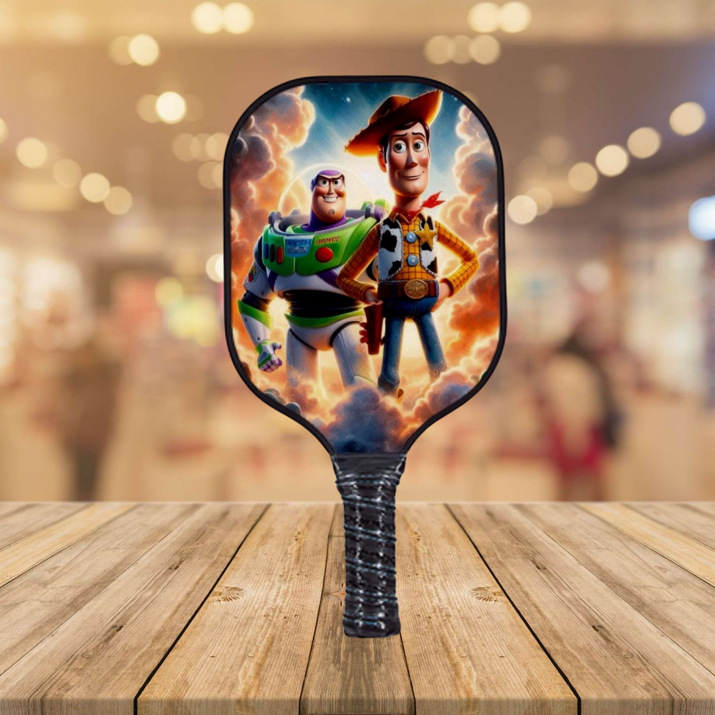 Woody and Buzz Lightyear - Toy Story - Pickleball Paddle – The Mad Pickler
