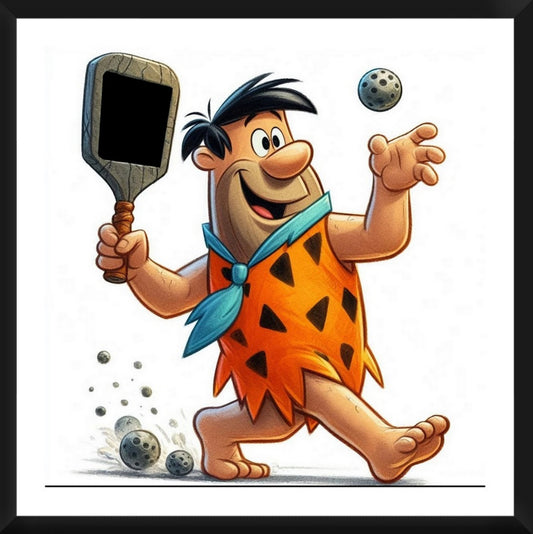 Fred Flintstone Framed Artwork 16x16