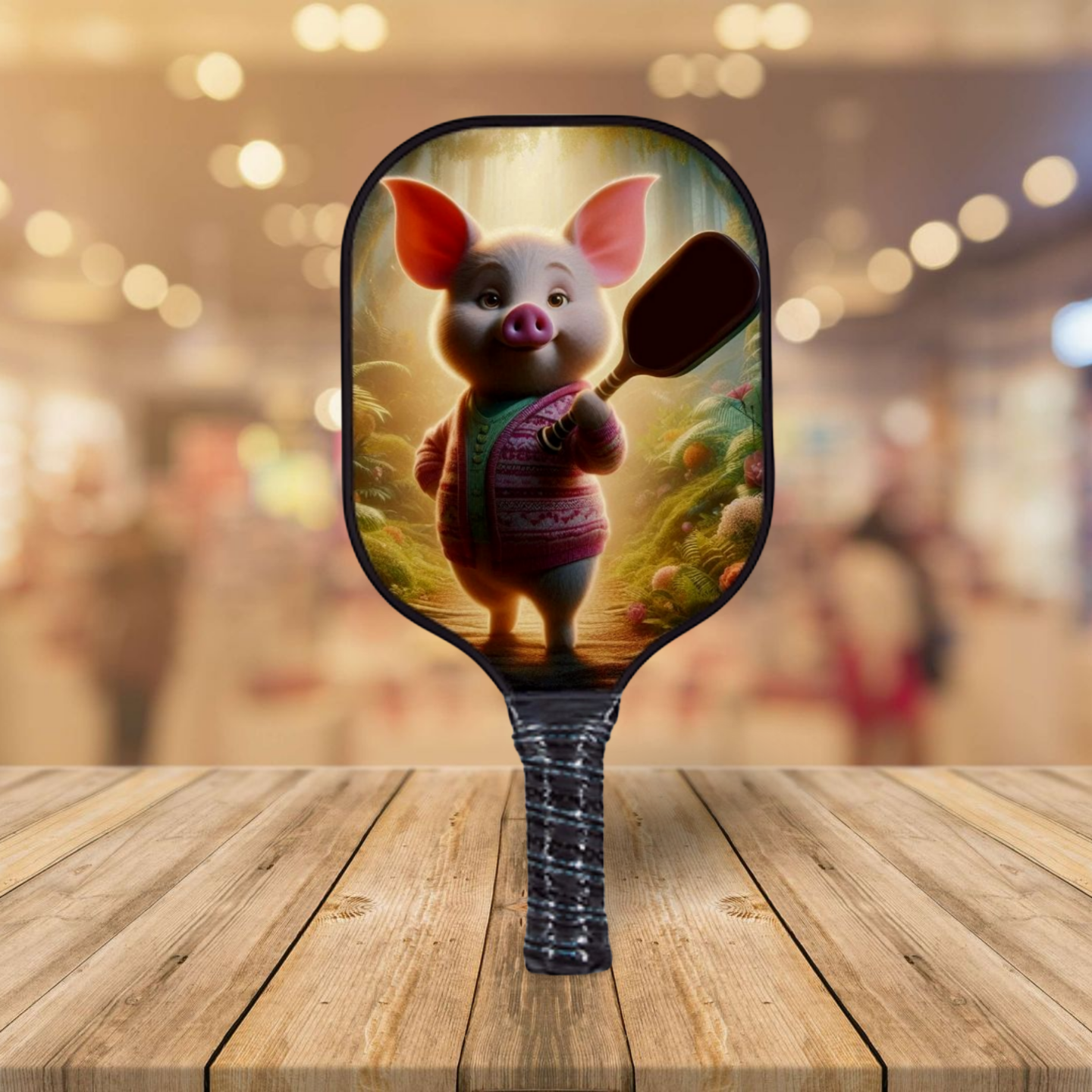 Piglet - Winnie The Pooh - Pickleball Paddle