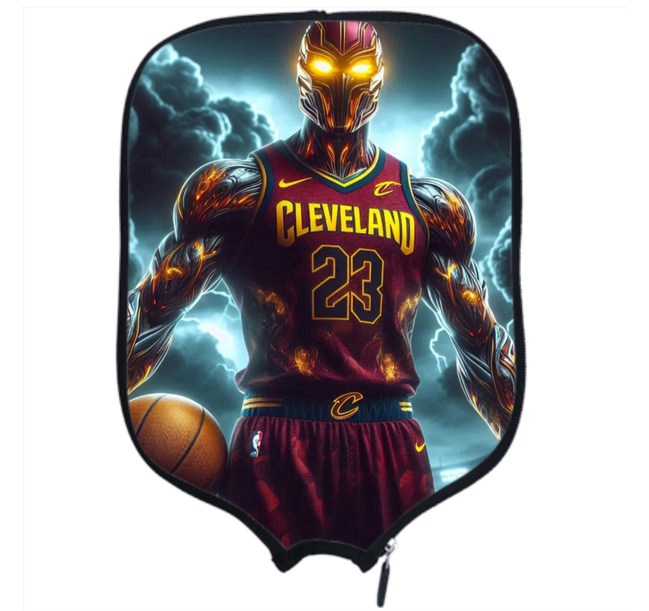 Cleveland Cavaliers - Pickleball Paddle Cover