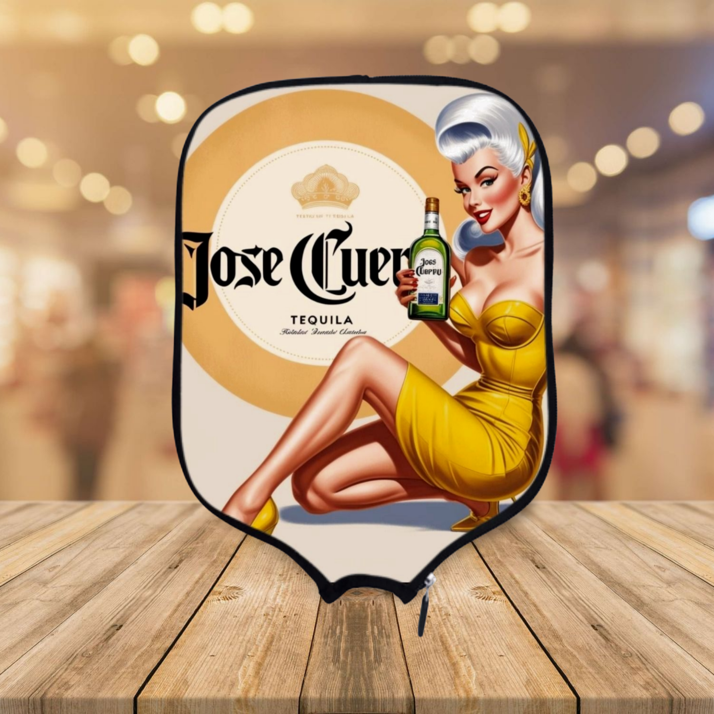 Jose Curves - Pickleball Paddle Cover