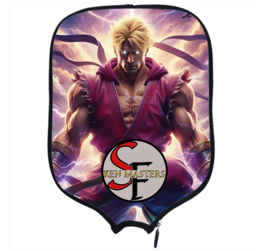 Ken Masters - Street Fighter  - Pickleball Paddle Cover