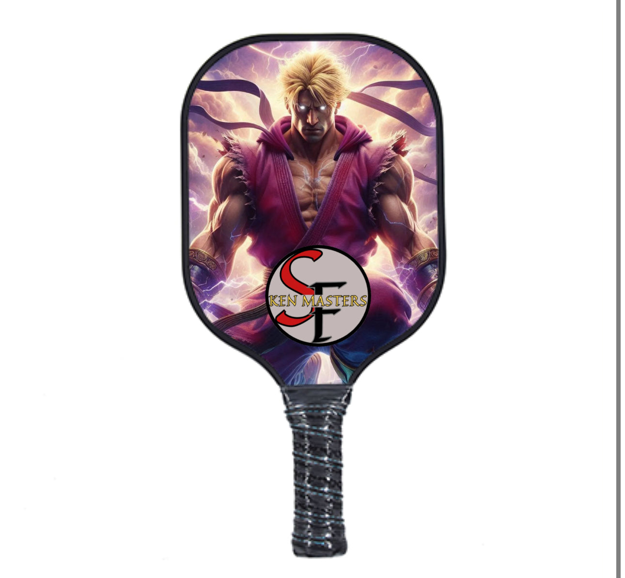 Ken Masters - Street Fighter - Pickleball Paddle