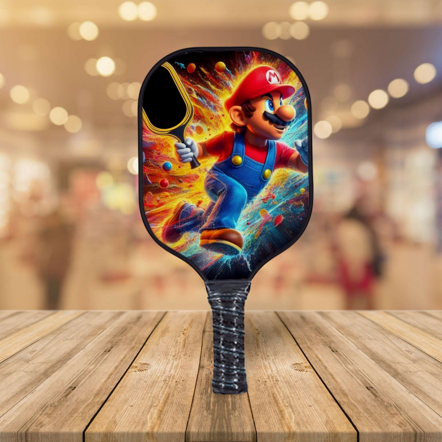 Mario - Mario Brothers - Pickleball Paddle