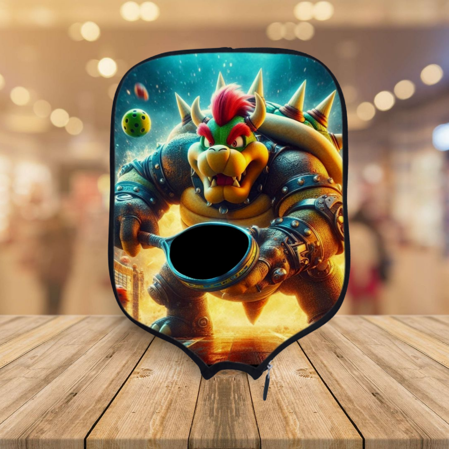 King Bowser Pickleball - Mario Brothers - Pickleball Paddle Cover