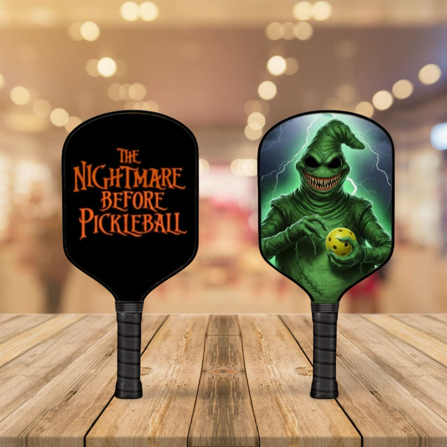 The Nightmare Before Pickleball - Oogie Boogie - Pickleball Paddle