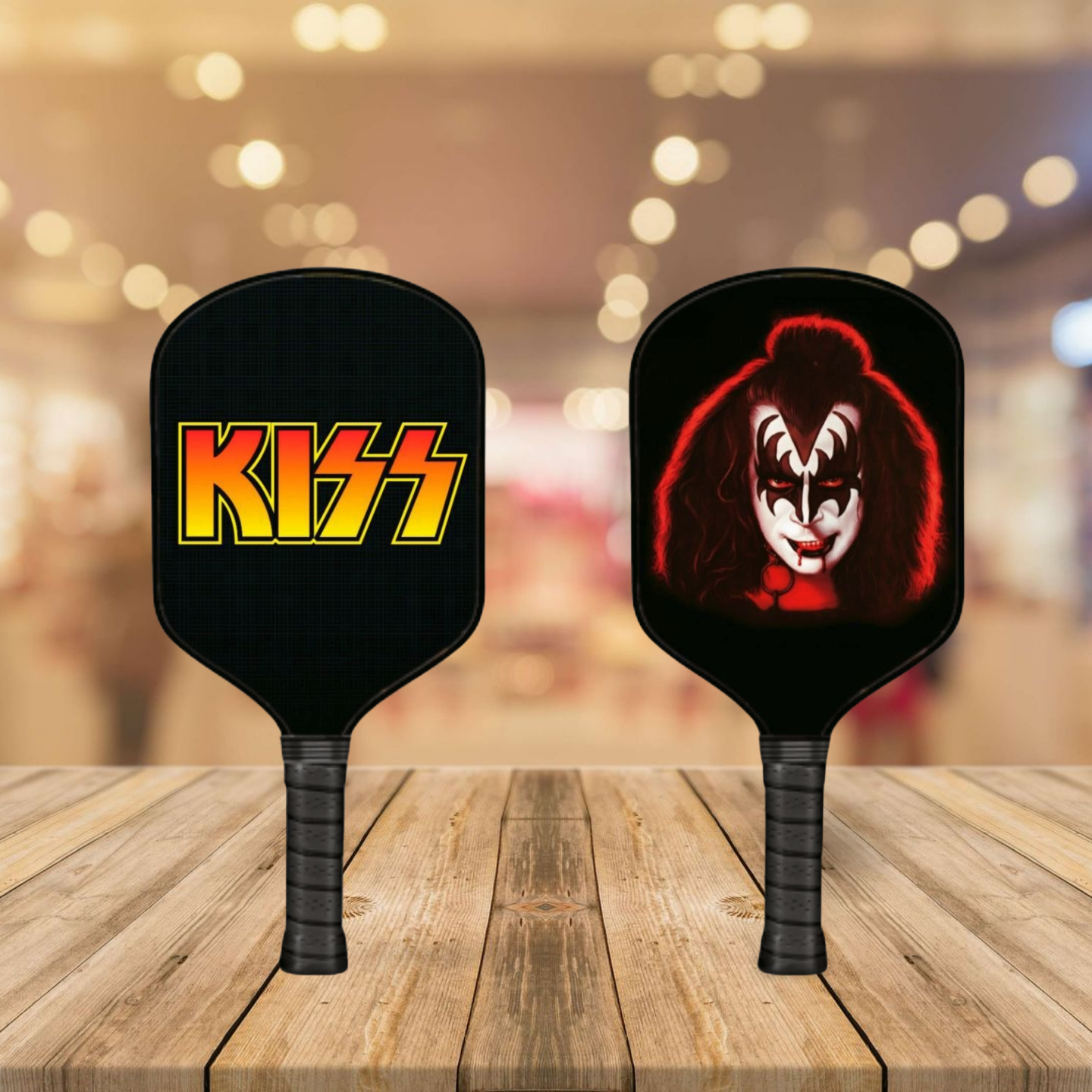 Kiss - Gene Simmons - Pickleball Paddle