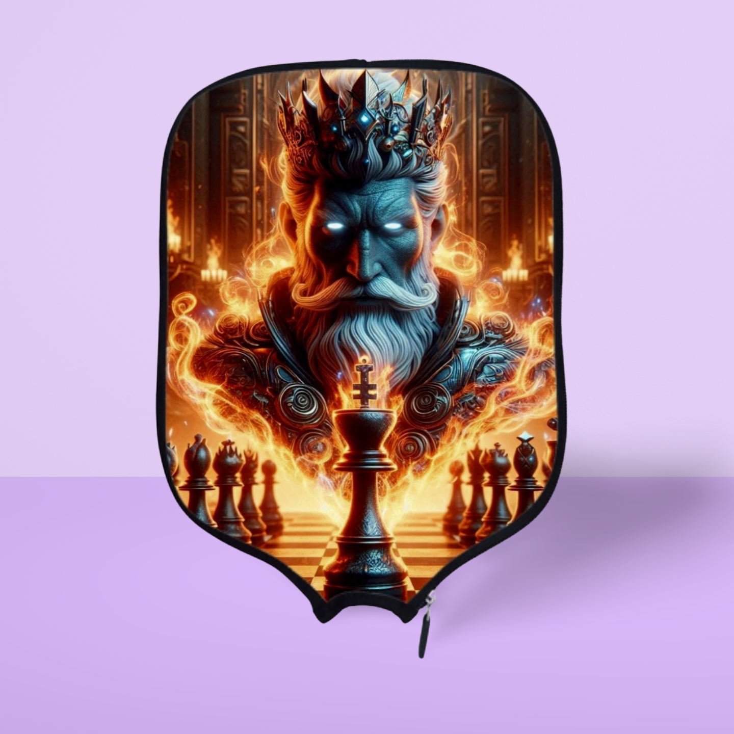 Chess Collection - King - Pickleball Paddle Cover