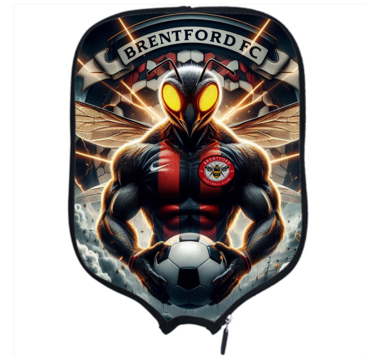 Brentford F.C. Bees - Pickleball Paddle Cover