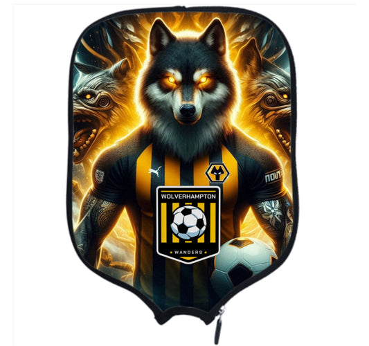 Wolverhampton Wanders - Pickleball Paddle Cover