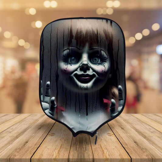 Let Me In - Annabelle - Pickleball Paddle Cover