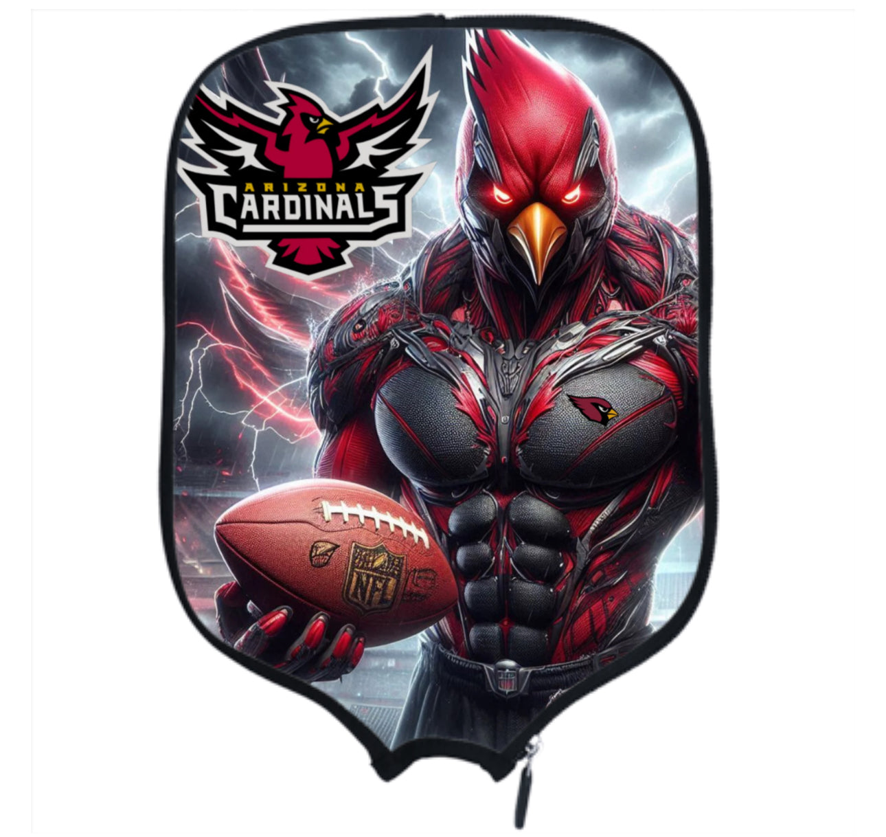 Arizona Cardinals - Pickleball Paddle Cover