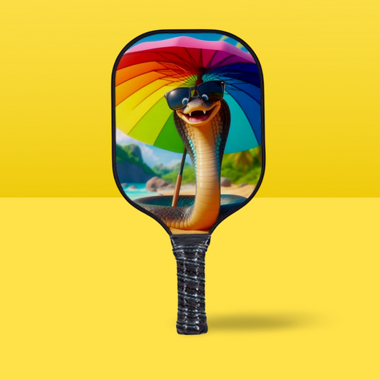 Playing In The Sun - Cool Cobra - Pickleball Paddle