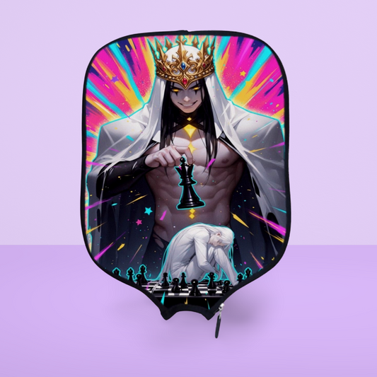 Chess of The Shadowed - King - Pickleball Paddle Cover