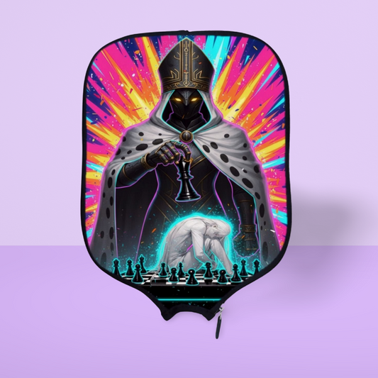 Chess of The Shadowed - Bishop - Pickleball Paddle Cover