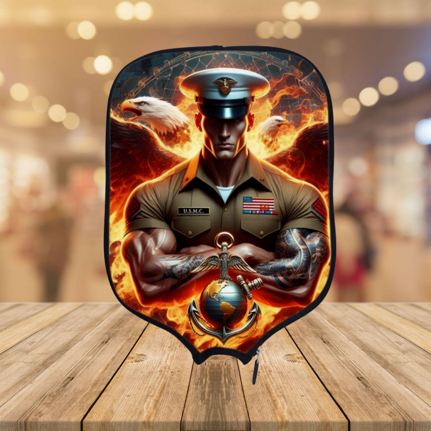 Marines - Semper Fi - Pickleball Paddle Cover