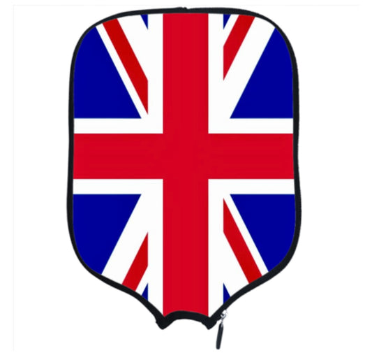 Union Jack Flag - Pickleball Paddle Cover