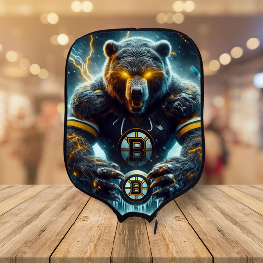 Boston Bruins - NHL Hockey - Pickleball Paddle Cover