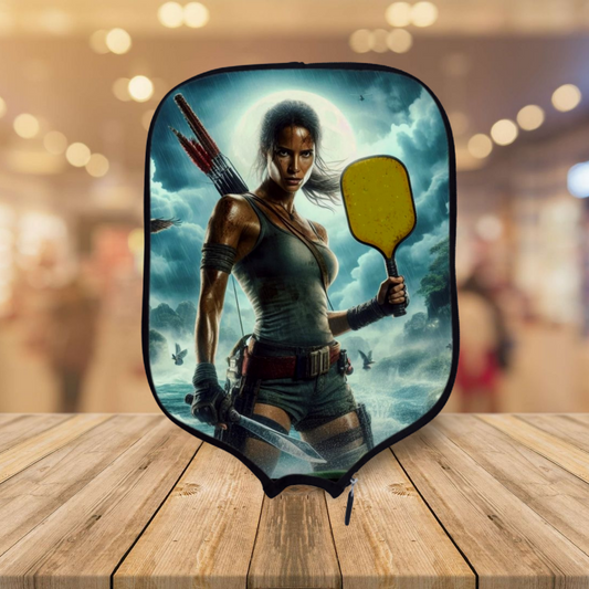 Tomb Raider - Pickleball Paddle Cover