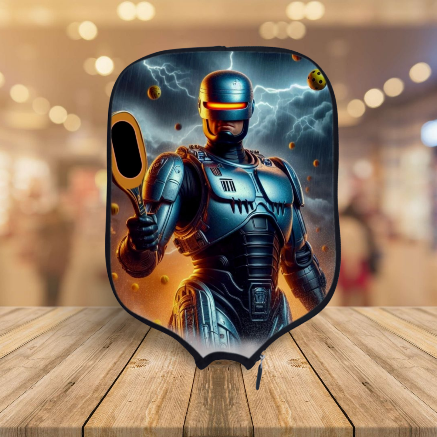 Robocop - Pickleball Paddle Cover