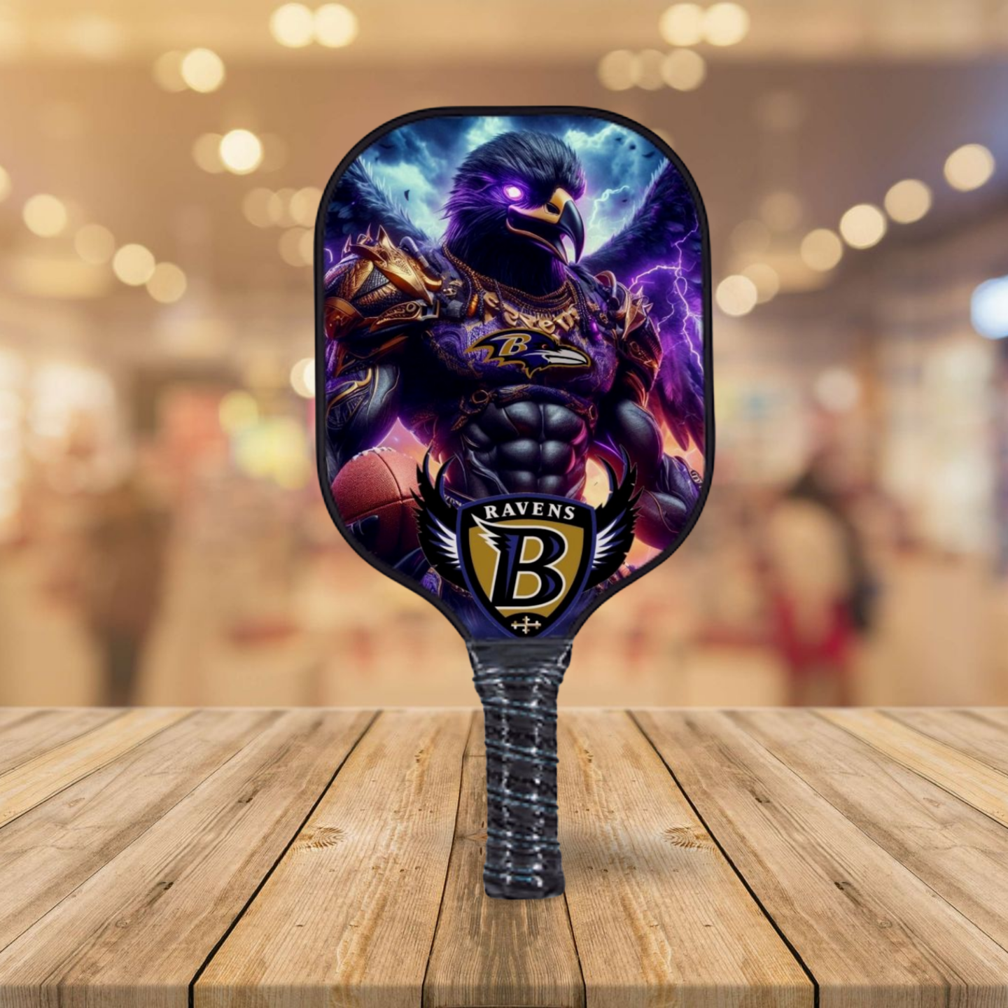 Baltimore Ravens - Pickleball Paddle