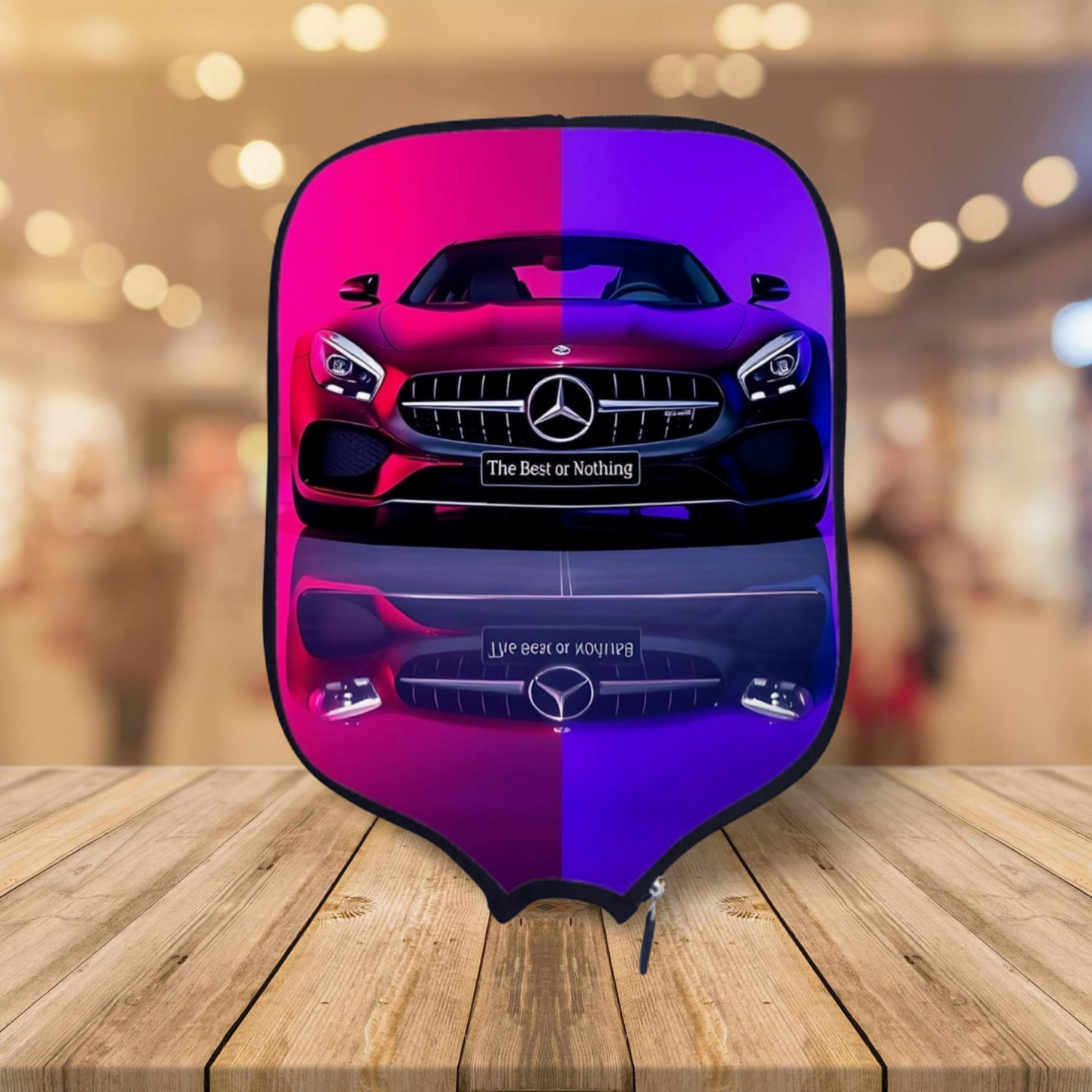 Mercedes Benz - The Best or Nothing - Pickleball Paddle Cover